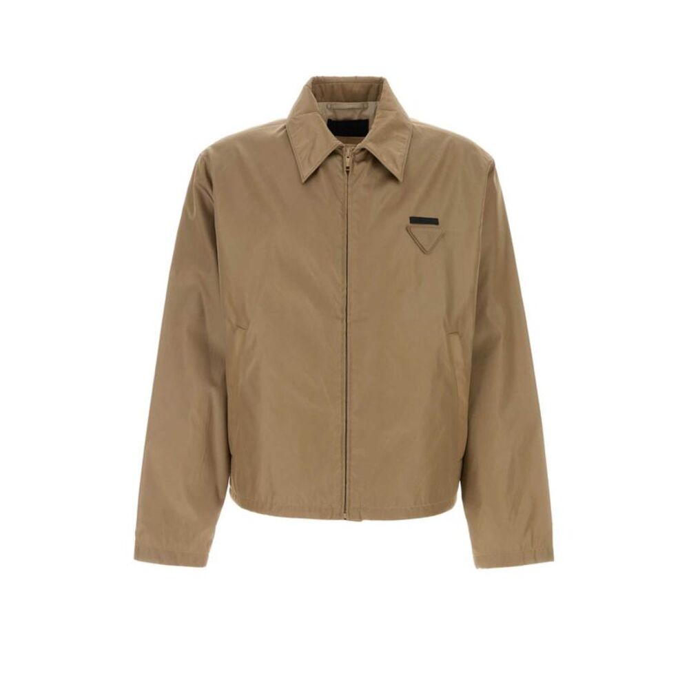 Prada Men Cappuccino Re-Nylon Jacket